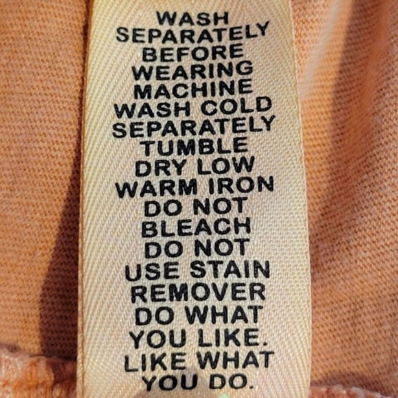 Life is Good Mens Short Sleeve Crewneck T-Shirt Tee Orange Hiking Biking Rafting - Picture 6 of 11